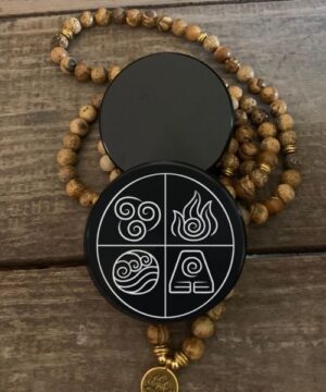 Four Elements Laser Engraved Herb Grinder