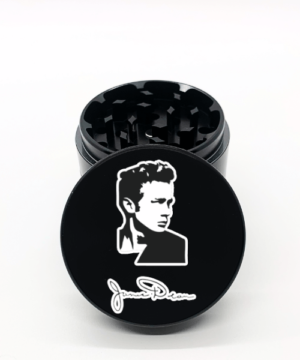 Alternative view of J. Dean Laser Engraved Herb Grinder