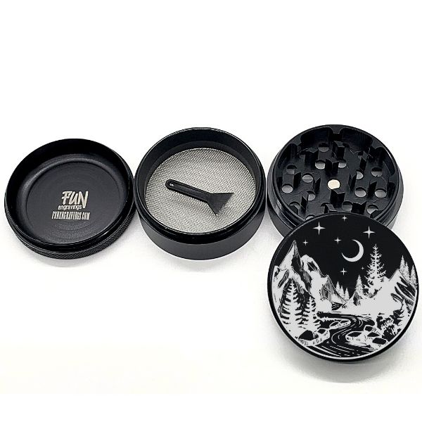 Camping Laser Engraved Herb Grinder - Image 3
