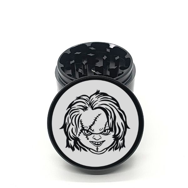 Chucky Laser Engraved Herb Grinder - Image 2