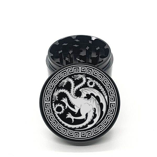 GOT Dragons Laser Engraved Herb Grinder - Image 2