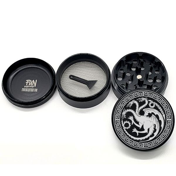 GOT Dragons Laser Engraved Herb Grinder - Image 3