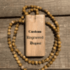 Custom Engraved Wood Dugout