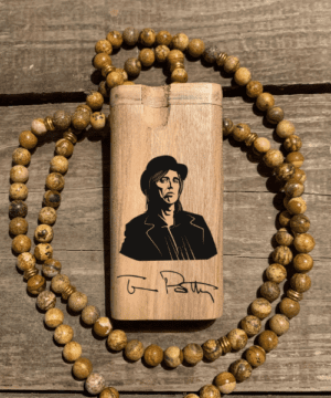 T. Petty Engraved Wood Dugout