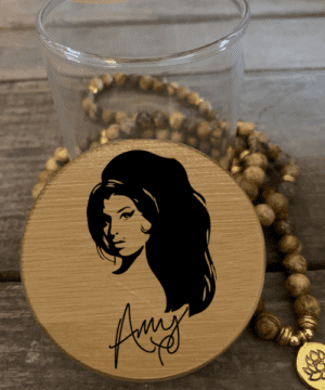 A. Winehouse Predesigned Laser Engraved Stash Jar