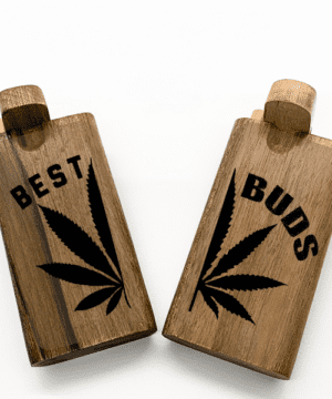 Best Buds One Hitter Engraved Wood Dugout Set