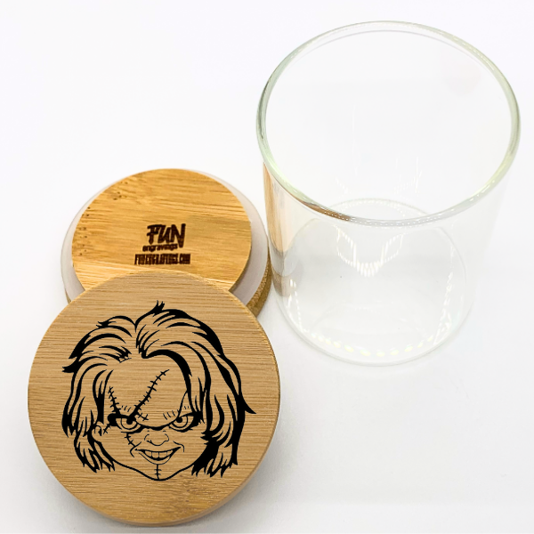 Chucky Predesigned Laser Engraved Stash Jar - Image 2