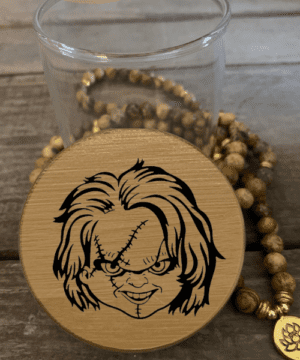 Chucky Predesigned Laser Engraved Stash Jar