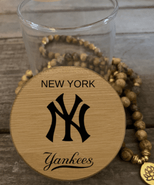 Customize Your Favorite Sports Team Logo Laser Engraved Stash Jar