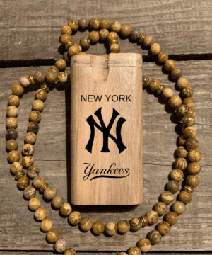 Customize Your Favorite Sports Team Logo Engraved Wood Dugout