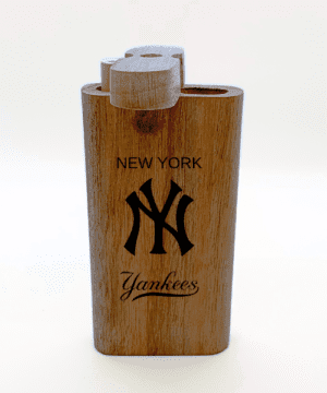Alternative view of Customize Your Favorite Sports Team Logo Engraved Wood Dugout