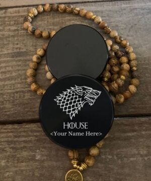 GOT House Custom Name Laser Engraved Herb Grinder