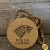 GOT Winter is Coming Predesigned Laser Engraved Stash Jar
