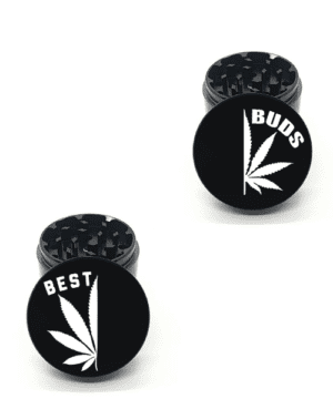 Best Buds Custom Engraved Grinder Set - 2 Pack