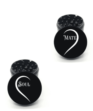 Soul Mate Couples Custom Engraved Grinder Set - 2 Pack