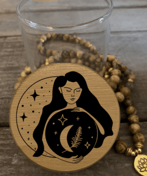 Moon Child Predesigned Laser Engraved Stash Jar