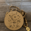 Moon Mushroom Predesigned Laser Engraved Stash Jar