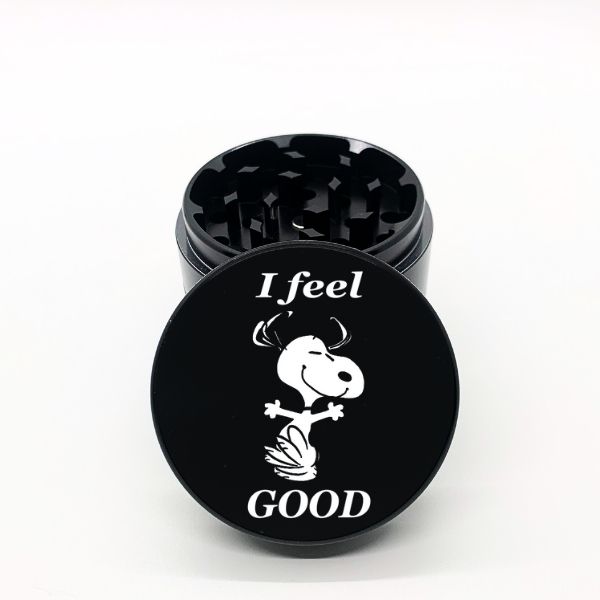 I Feel Good Laser Engraved Herb Grinder - Image 2