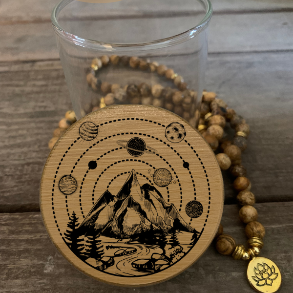 Solar System Predesigned Laser Engraved Stash Jar