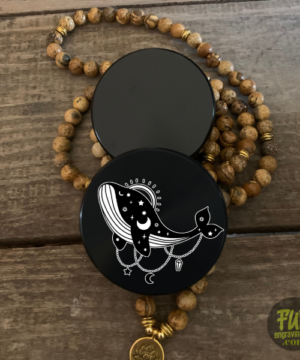 Whale Celestial Laser Engraved Herb Grinder